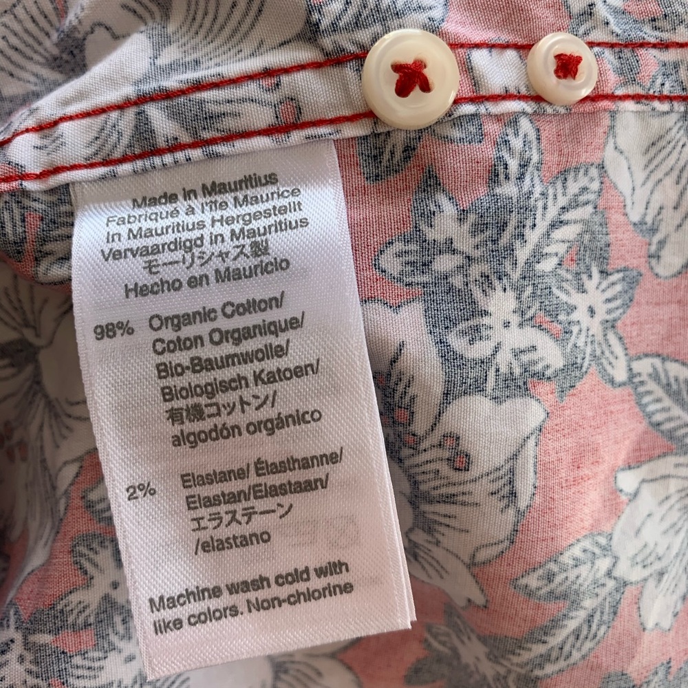 J.Crew Slim Floral Print Shirt - Picture 5 of 5